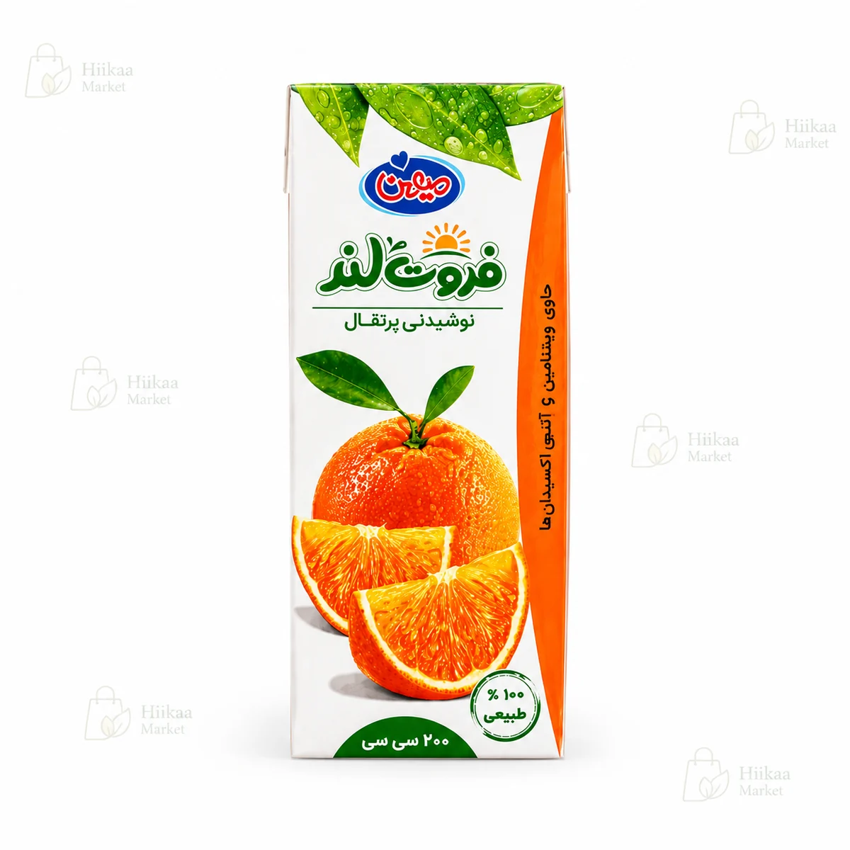 آبمیوه فروتلند میهن پاکتی پرتقال200سی سی