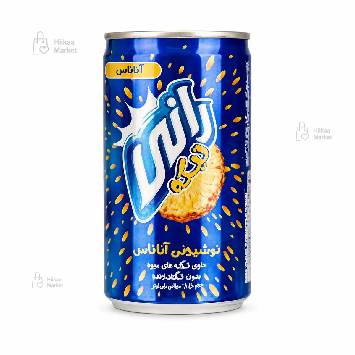 آبمیوه رانی مینی قوطی طعم آناناس 180 سی سی
