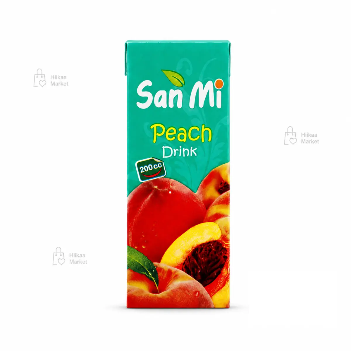 آبمیوه سان می پاکتی با طعم هلو 200 سی سی