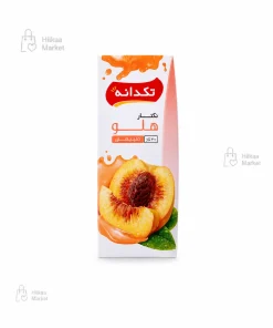 آبمیوه تکدانه پاکتی طعم هلو 200 سی سی