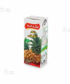 آبمیوه تکدانه پاکتی طعم آناناس 200 سی سی