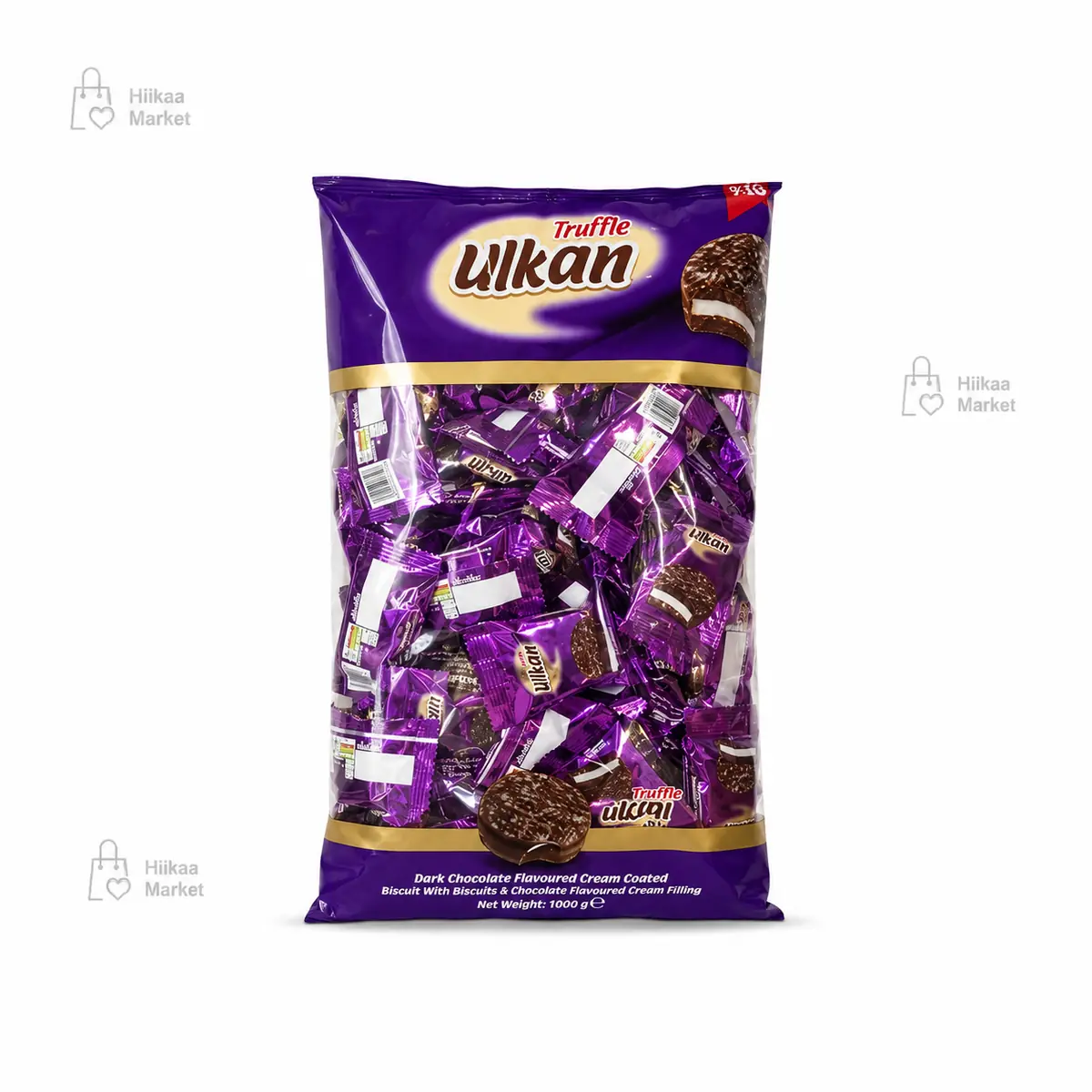 بیسکویت اولکان با طعم شکلات تلخ 1000 گرم