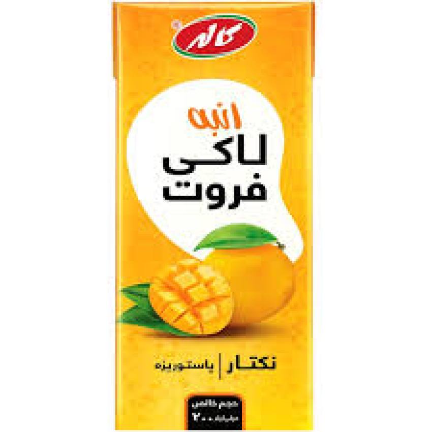 آبمیوه کاله با طعم انبه 200 سی سی 1 آبمیوه انبه 200 سی سی کاله