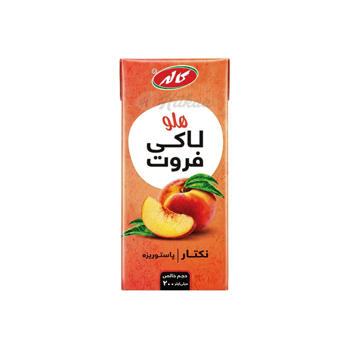 آبمیوه کاله با طعم هلو 200 سی سی