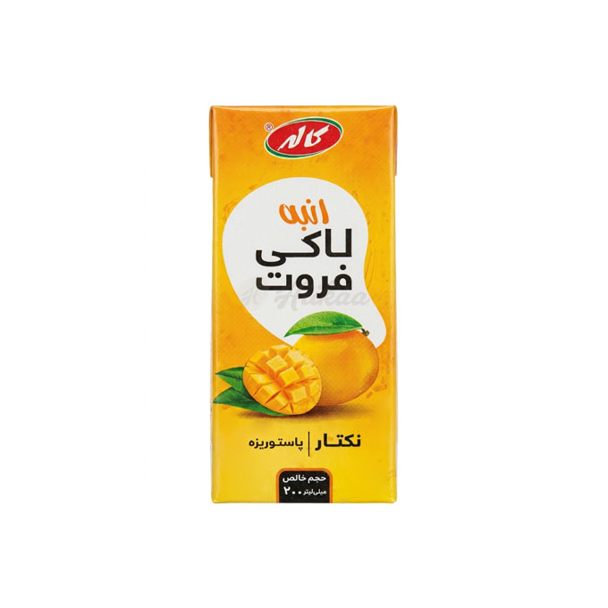 آبمیوه کاله با طعم انبه 200 سی سی