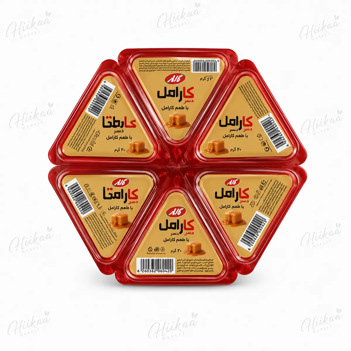 دسر کاله با طعم کارامل 20 گرم