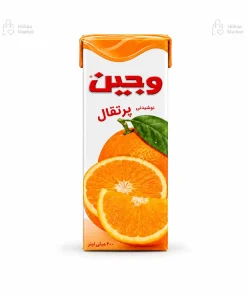 آبمیوه وجین پاکتی با طعم پرتقال 200 سی سی